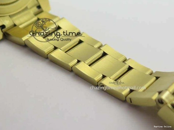 0414 GMT-Master II 116759 YG Bp-Maker Blue Ruby Crystal Bezel Black Dial On YG Bracelet A NewStyle 3775